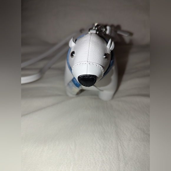 Kate Spade | Artic Friends White Leather Polar Bear Crossbody Handbag Purse NWT - Picture 3 of 9